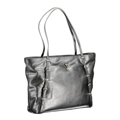 Guess Jeans Black Polyethylene Handbag by Guess Jeans