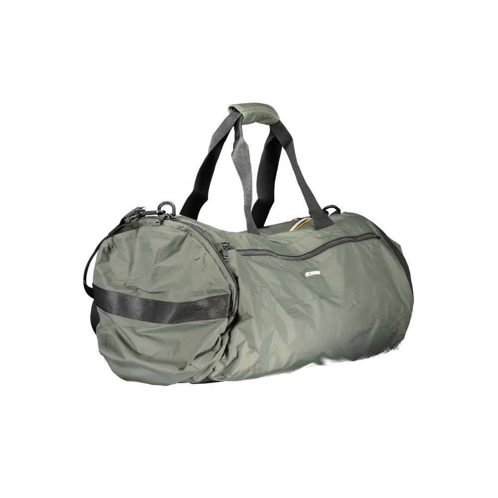 Valise et voyage K-WAY en polyamide vert