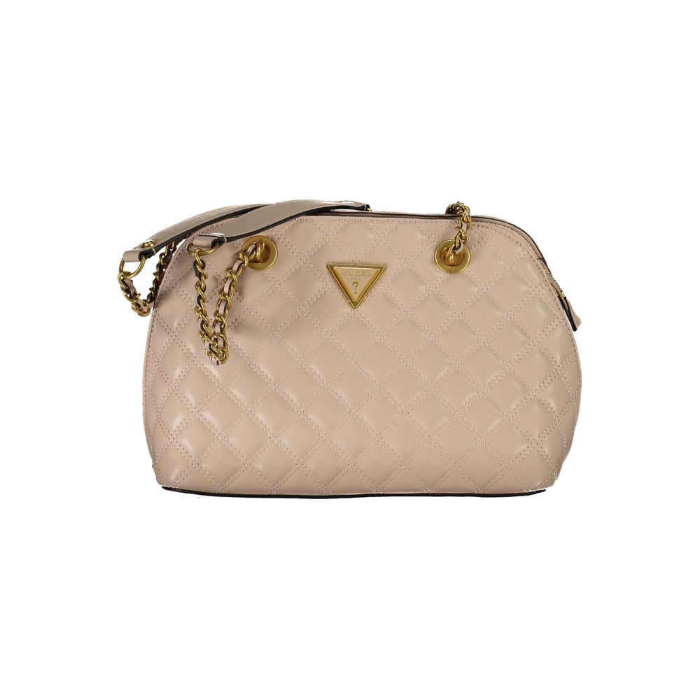 Guess Jeans Beige Polyethylene Handbag by Guess Jeans