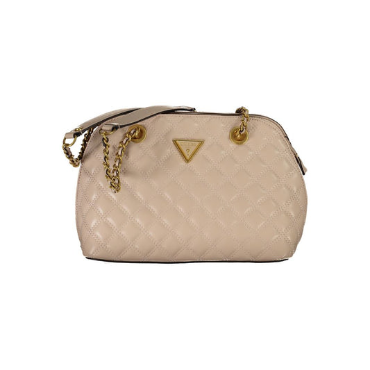 Guess Jeans Beige Polyethylene Handbag by Guess Jeans