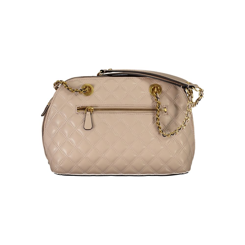 Guess Jeans Beige Polyethylene Handbag by Guess Jeans