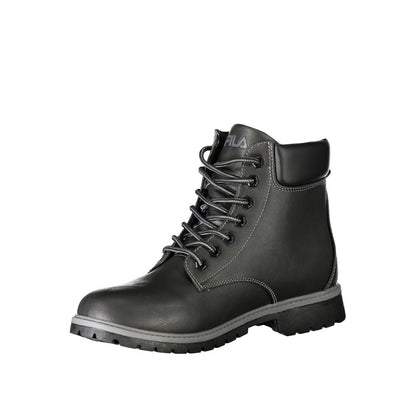 Fila Black Polyester Boot by Fila