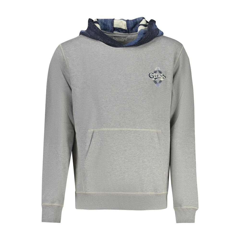 Guess Jeans Gray Cotton Sweater by Guess Jeans