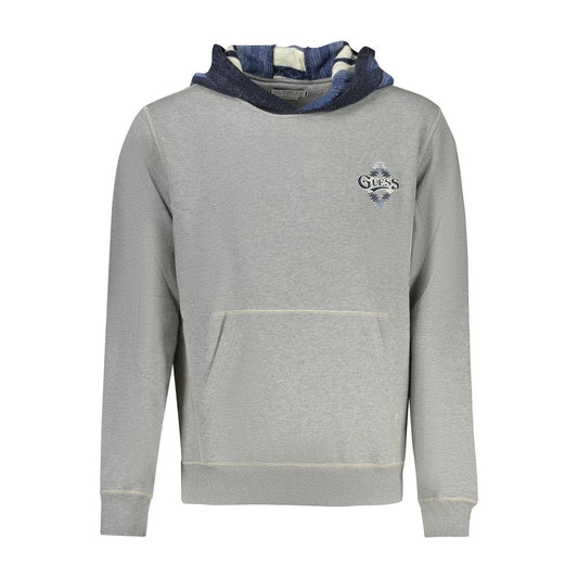 Guess Jeans Gray Cotton Sweater by Guess Jeans