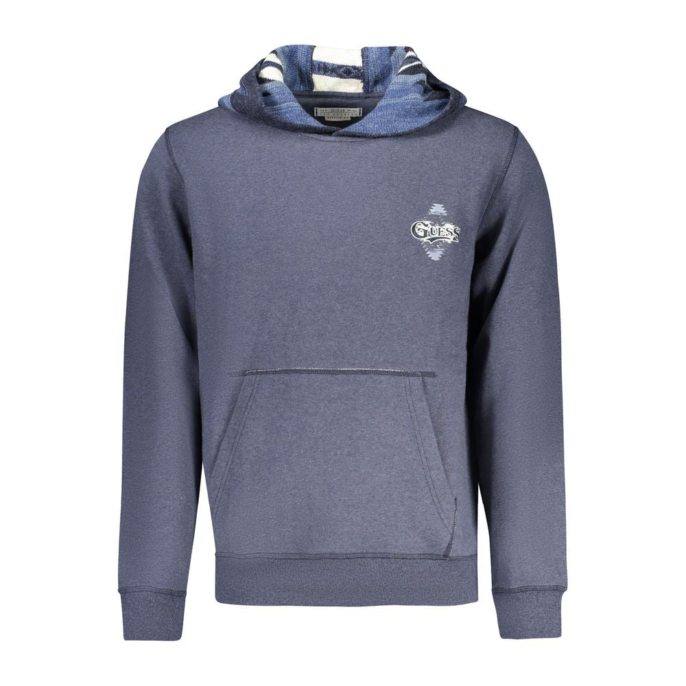 Guess Jeans Blue Cotton Sweater by Guess Jeans