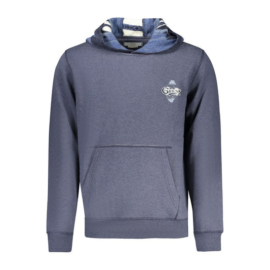 Guess Jeans Blue Cotton Sweater by Guess Jeans