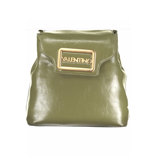 Sac à dos en polyéthylène vert Mario Valentino