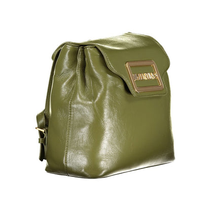 Sac à dos en polyéthylène vert Mario Valentino