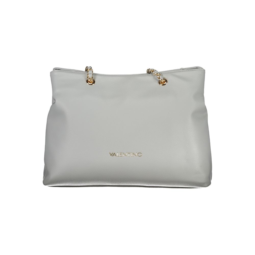 Mario Valentino Gray Polyethylene Handbag by Mario Valentino