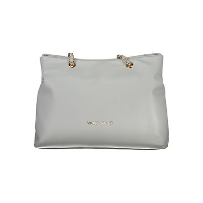 Mario Valentino Gray Polyethylene Handbag by Mario Valentino
