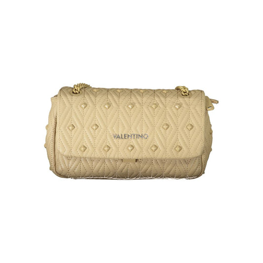 Mario Valentino Beige Polyester Handbag by Mario Valentino