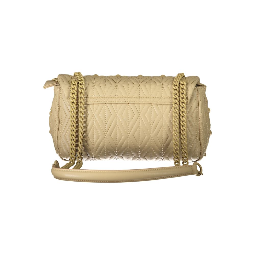 Mario Valentino Beige Polyester Handbag by Mario Valentino