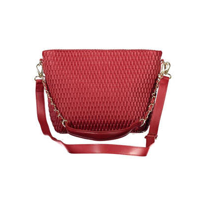 Mario Valentino Red Polyethylene Handbag by Mario Valentino