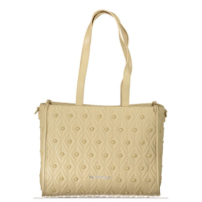 Mario Valentino Beige Polyester Handbag by Mario Valentino