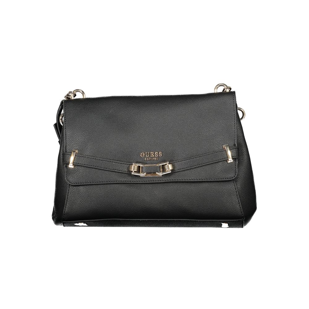 Guess Jeans Black Polyethylene Handbag by Guess Jeans