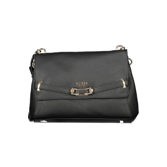Guess Jeans Black Polyethylene Handbag by Guess Jeans