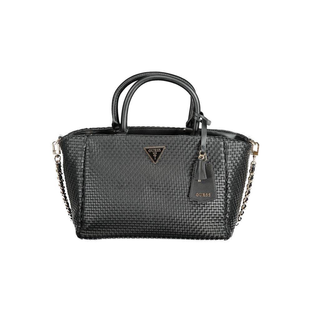 Guess Jeans Black Polyethylene Handbag by Guess Jeans