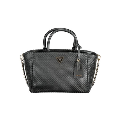 Guess Jeans Black Polyethylene Handbag by Guess Jeans