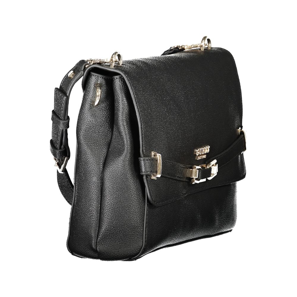 Guess Jeans Black Polyethylene Handbag by Guess Jeans