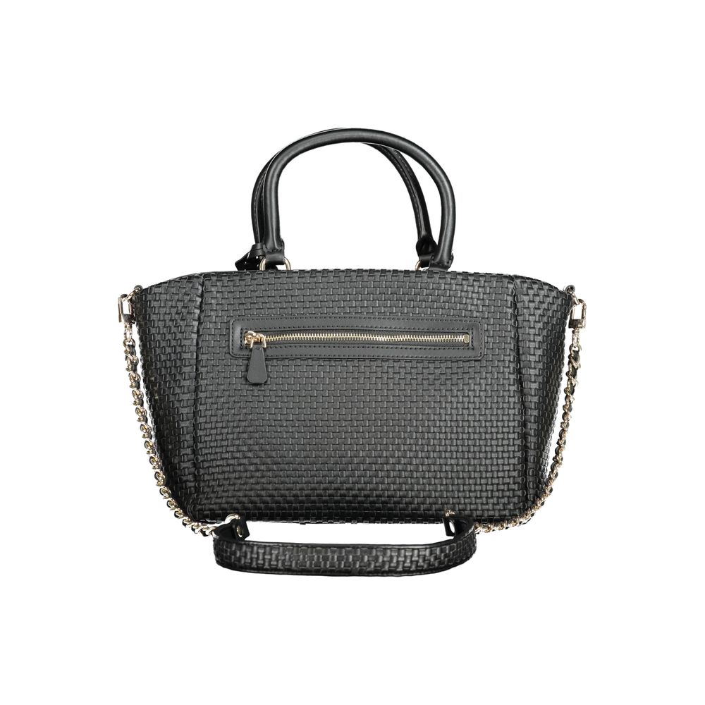 Guess Jeans Black Polyethylene Handbag by Guess Jeans