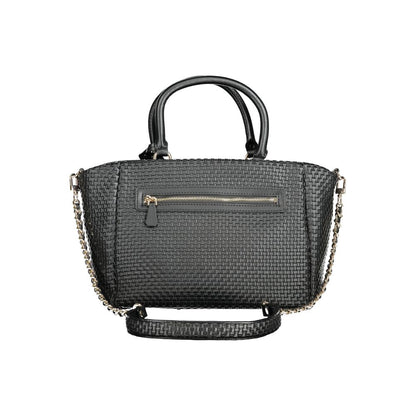 Guess Jeans Black Polyethylene Handbag by Guess Jeans