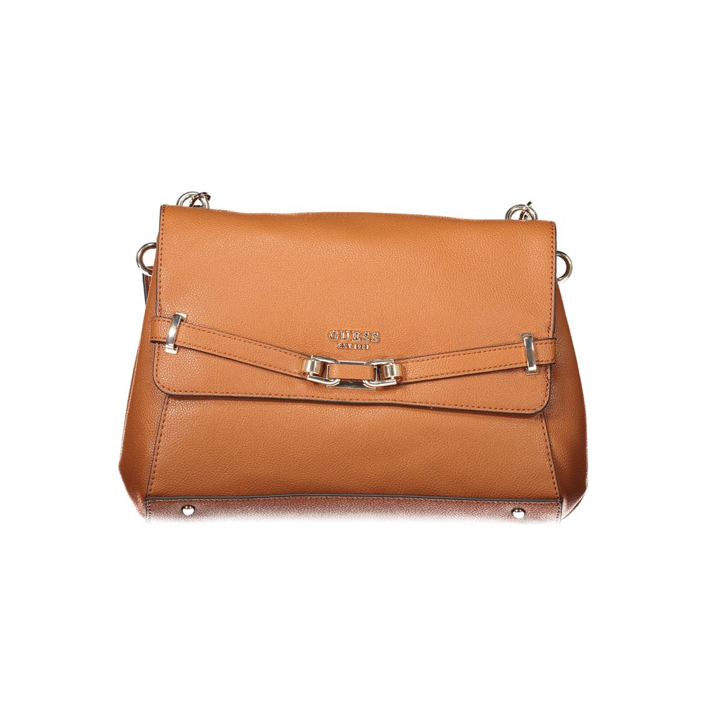 Guess Jeans Brown Polyethylene Handbag by Guess Jeans