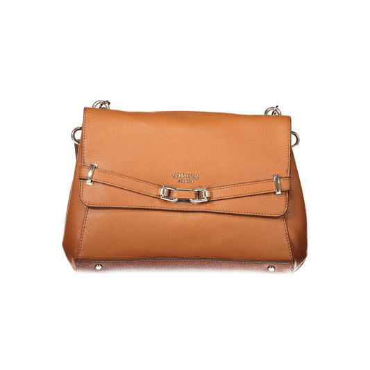 Guess Jeans Brown Polyethylene Handbag by Guess Jeans