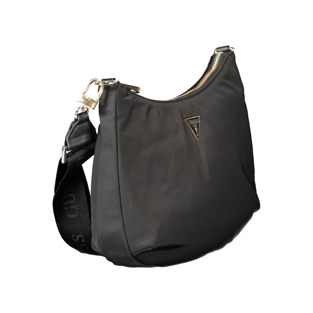 Guess Jeans Black Polyester Handbag by Guess Jeans