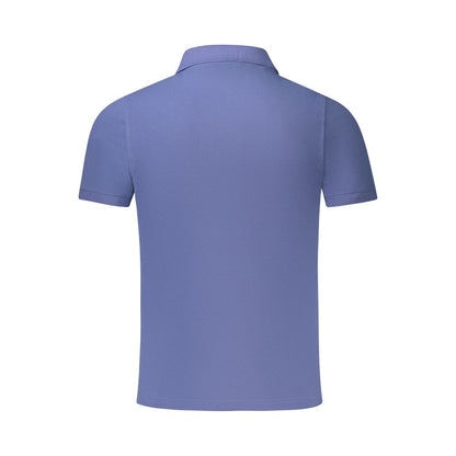 Polo en coton bleu K-WAY