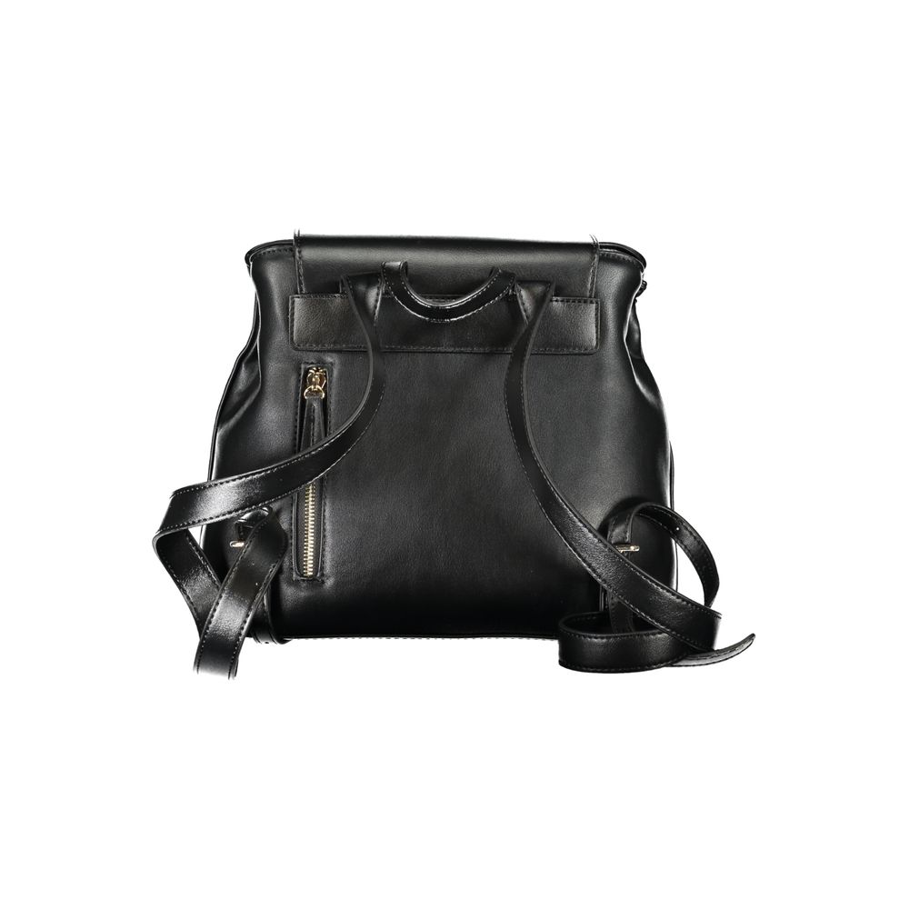 Sac à dos en polyéthylène noir Mario Valentino