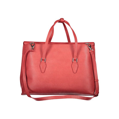 Mario Valentino Red Polyethylene Handbag by Mario Valentino