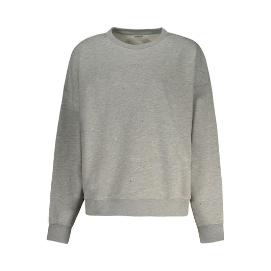 Guess Jeans Gray Cotton Sweater by Guess Jeans