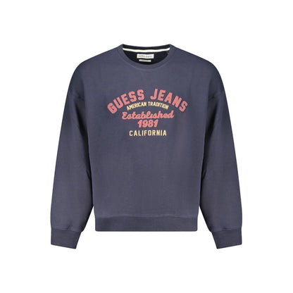 Pull en coton bleu Guess Jeans