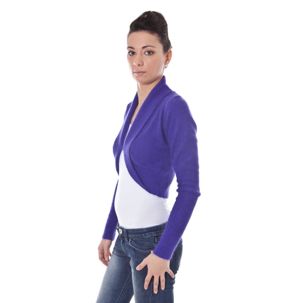Datch Purple Wool Sweater by Datch