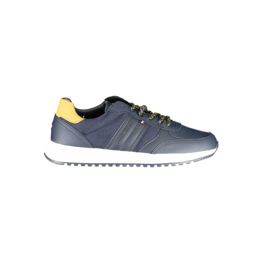 Tommy Hilfiger Blue Synthetic Sneaker by Tommy Hilfiger
