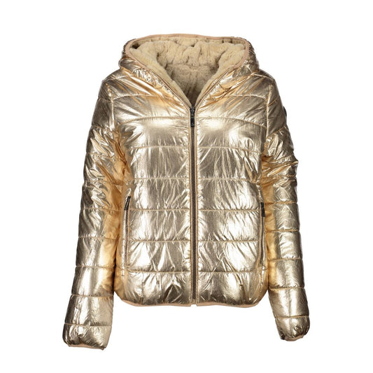 U.S. POLO ASSN. Gold Nylon Jackets & Coat by U.S. POLO ASSN.