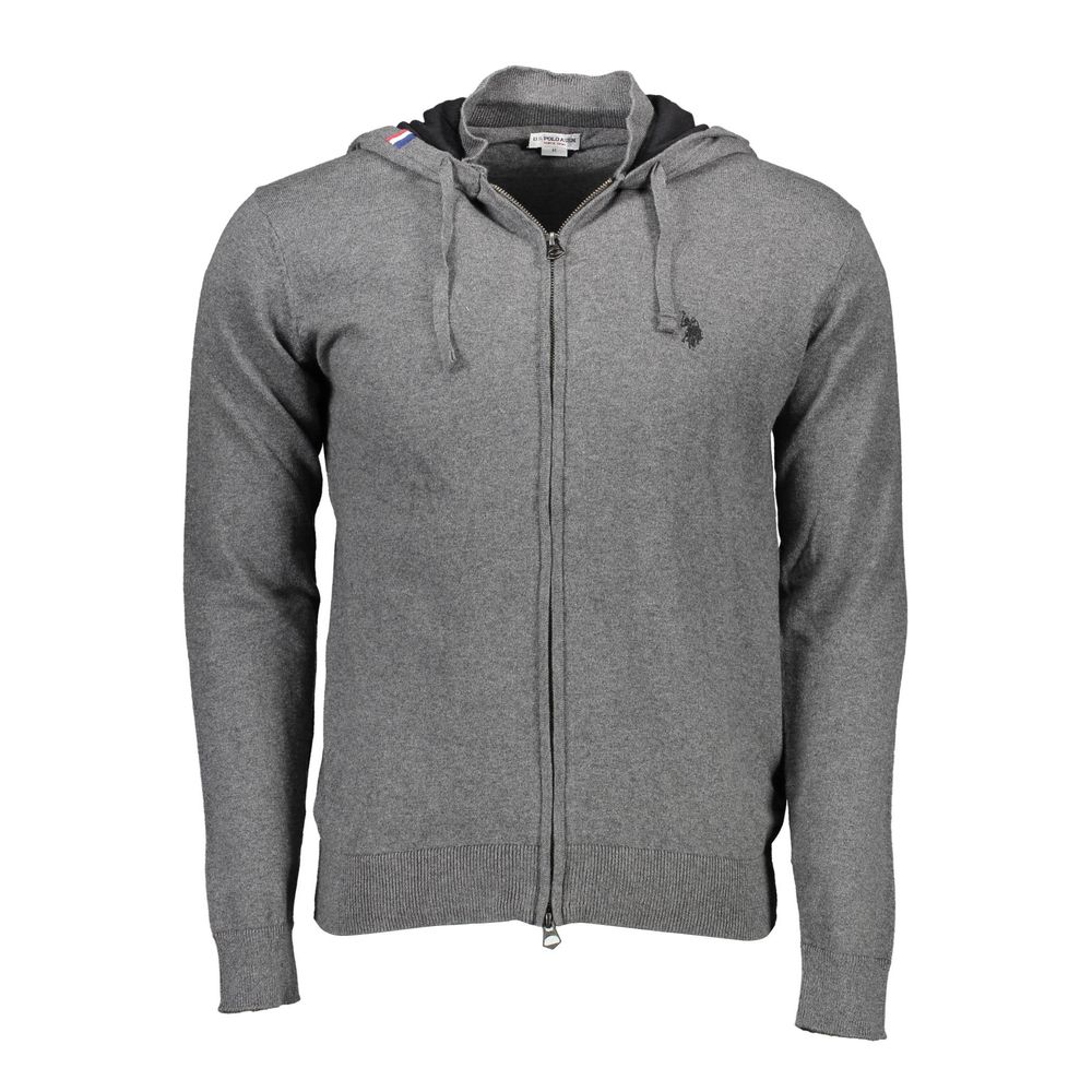 U.S. POLO ASSN. Gray Cotton Sweater by U.S. POLO ASSN.
