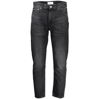 Calvin Klein Blue Cotton Jeans & Pant by Calvin Klein