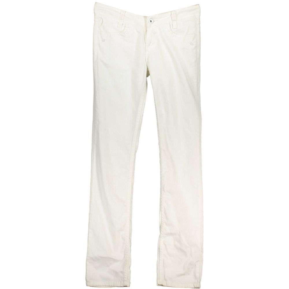 Blend White Cotton Jeans & Pant by Blend