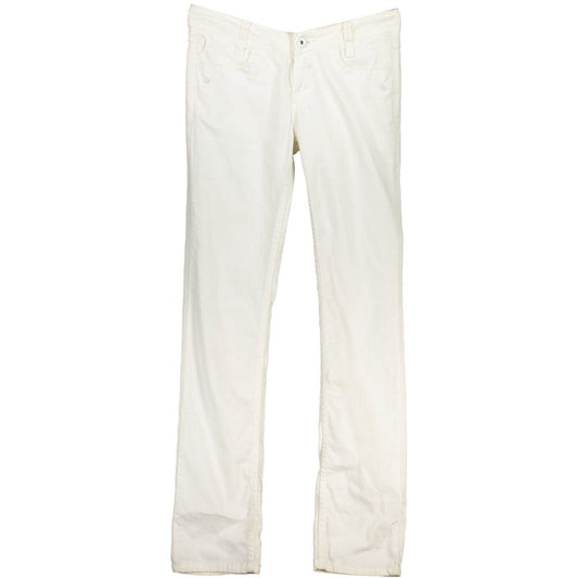 Blend White Cotton Jeans & Pant by Blend