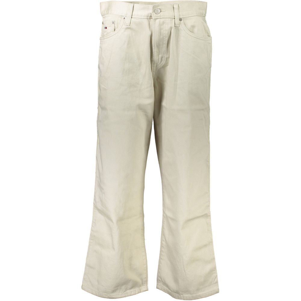 Tommy Hilfiger Beige Cotton Jeans & Pant by Tommy Hilfiger