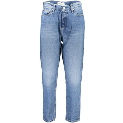 Calvin Klein Blue Cotton Jeans & Pant by Calvin Klein