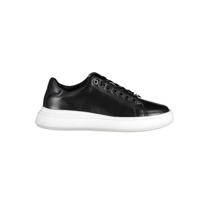 Calvin Klein Black Polyester Sneaker by Calvin Klein