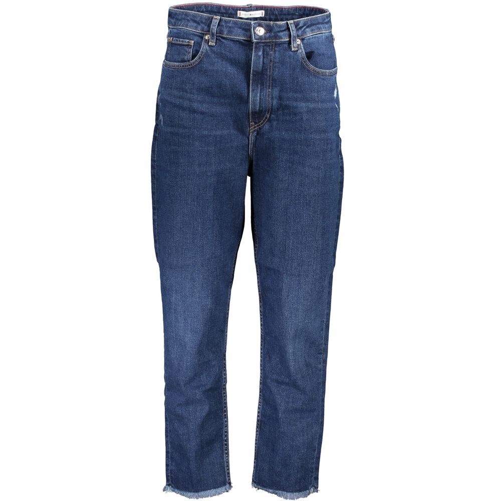 Tommy Hilfiger Blue Cotton Jeans & Pant by Tommy Hilfiger
