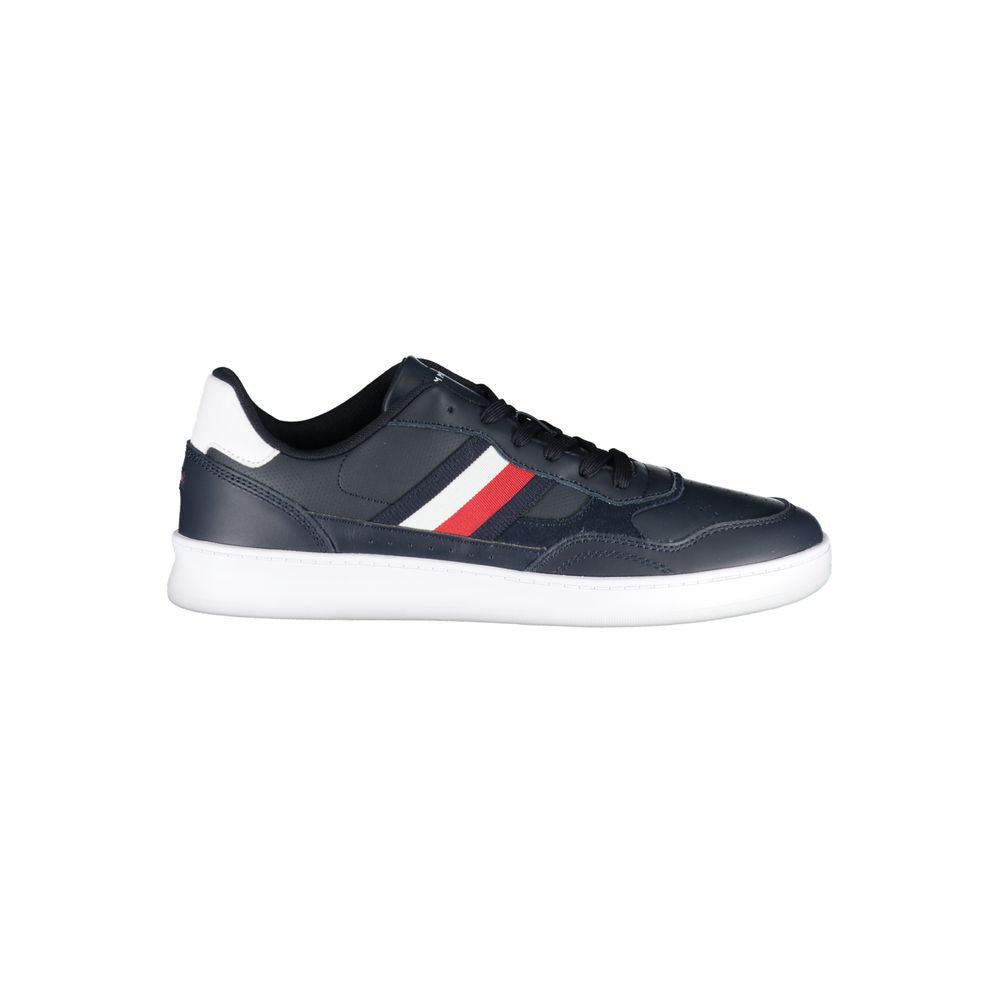 Tommy Hilfiger Blue Polyester Sneaker by Tommy Hilfiger