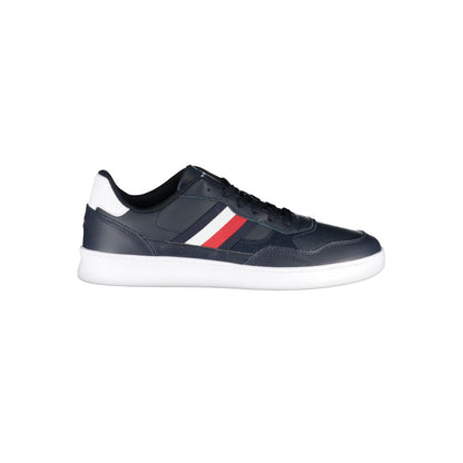 Tommy Hilfiger Blue Polyester Sneaker by Tommy Hilfiger