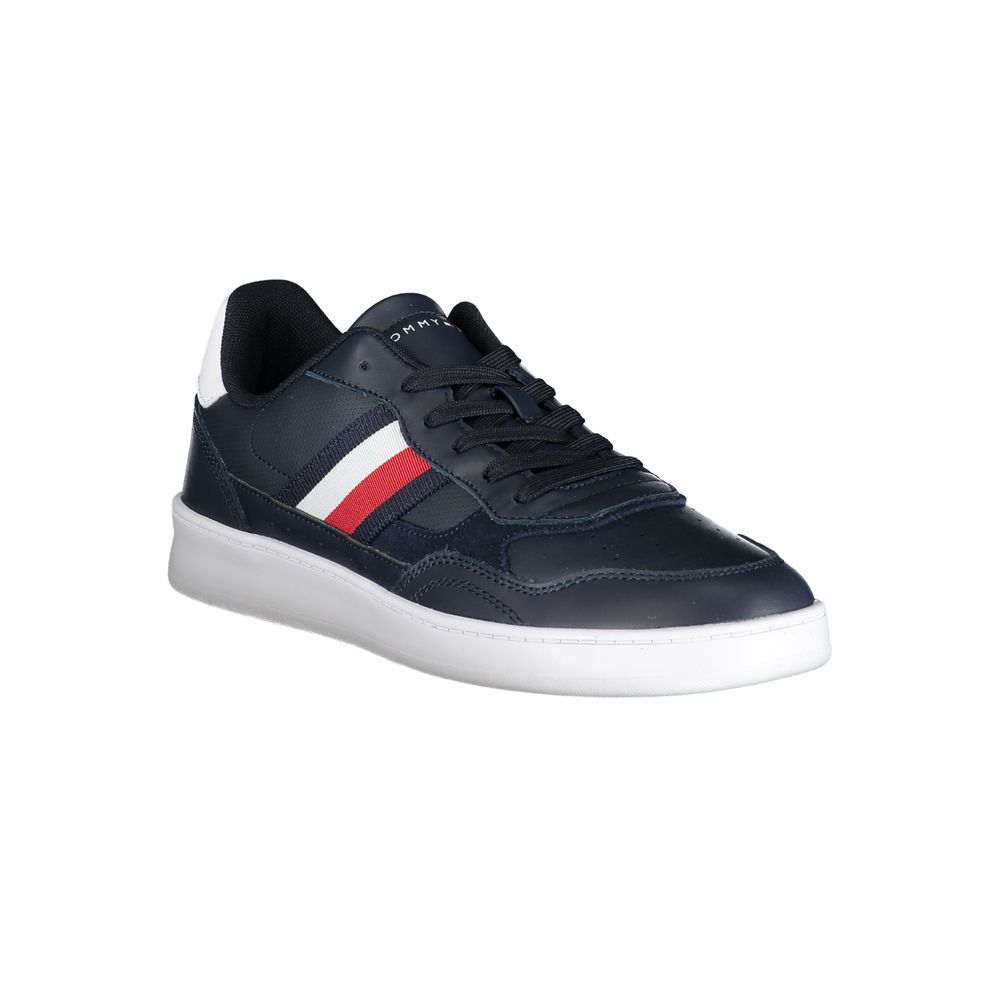 Tommy Hilfiger Blue Polyester Sneaker by Tommy Hilfiger