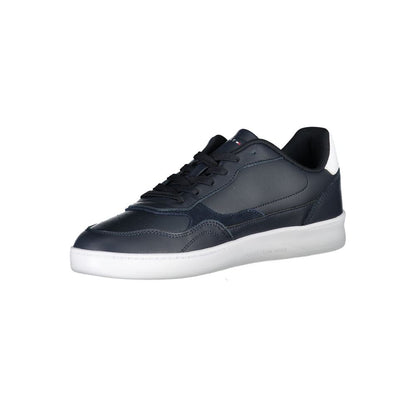 Tommy Hilfiger Blue Polyester Sneaker by Tommy Hilfiger