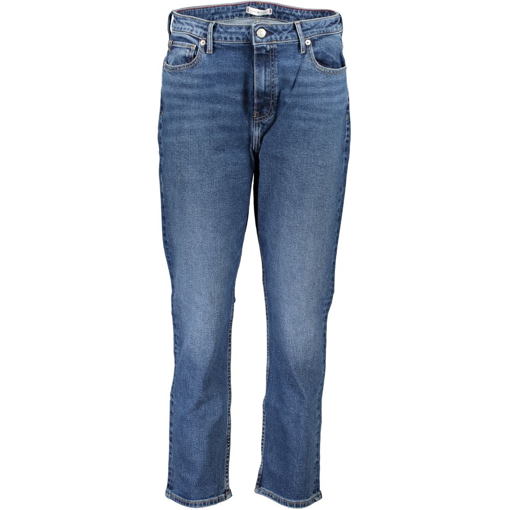 Tommy Hilfiger Blue Cotton Jeans & Pant by Tommy Hilfiger