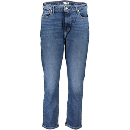 Tommy Hilfiger Blue Cotton Jeans & Pant by Tommy Hilfiger